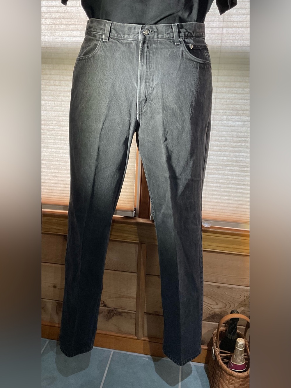 Harley Davidson Men’s Sz 38/34 Genuine Motor Clothes Jeans Relaxed Leg GUC